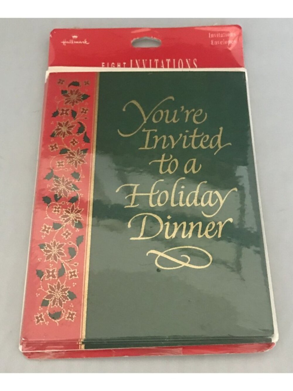 Hallmark Holiday 16 Dinner Invitation Envelopes You're Invited to a 2 Packs